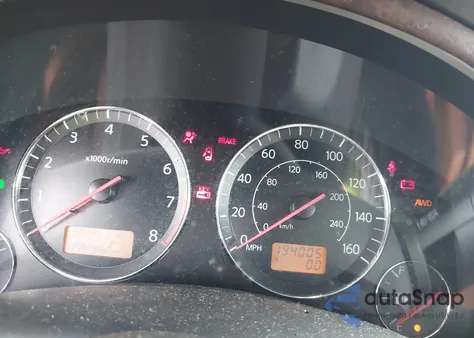 2004 Infiniti Fx45 из США, поврежденный, VIN JNRBS08W84X402356